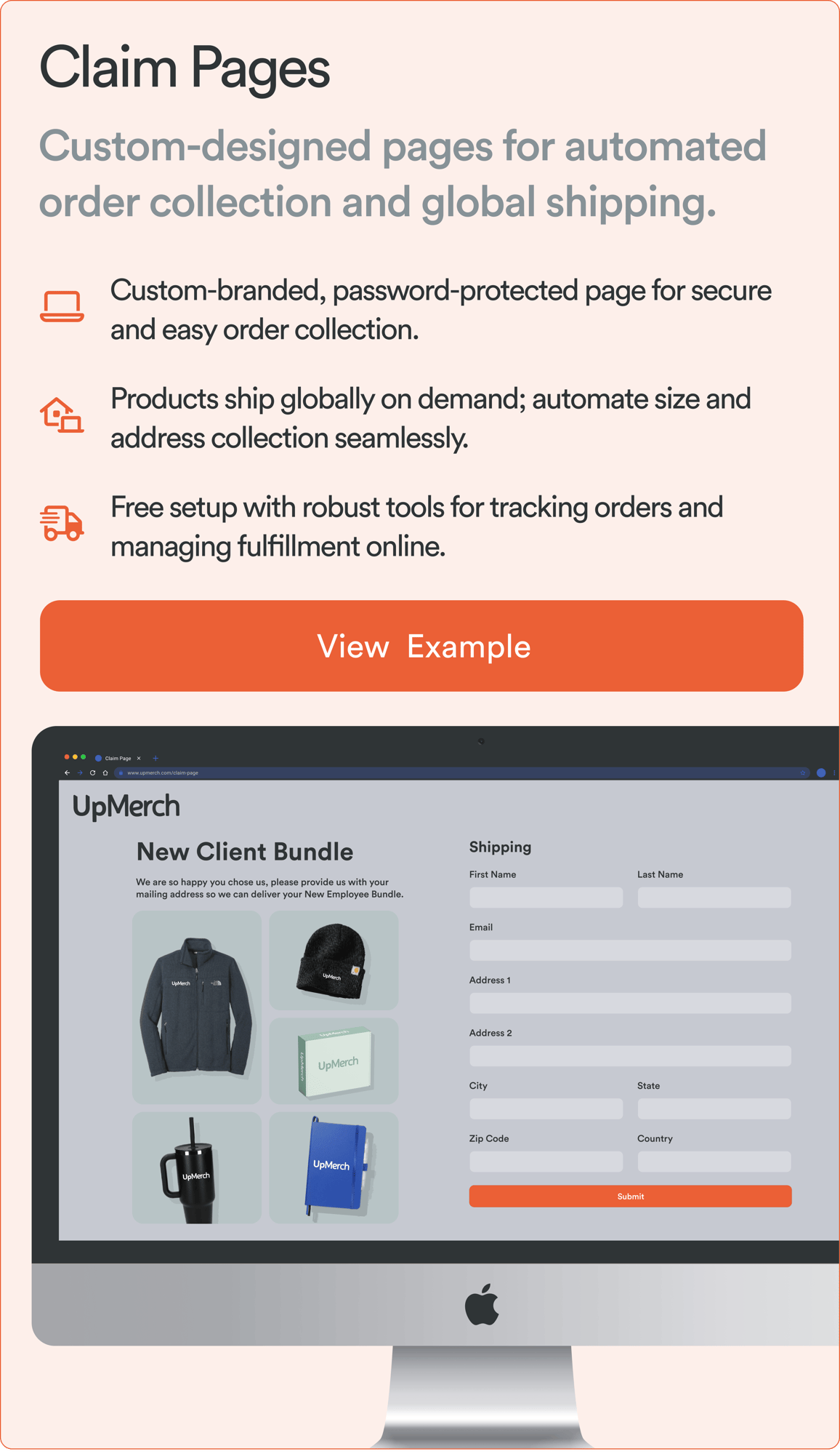Claim Page Mobile