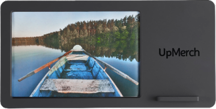 glimpsephotoframewithwirelesschargungpad