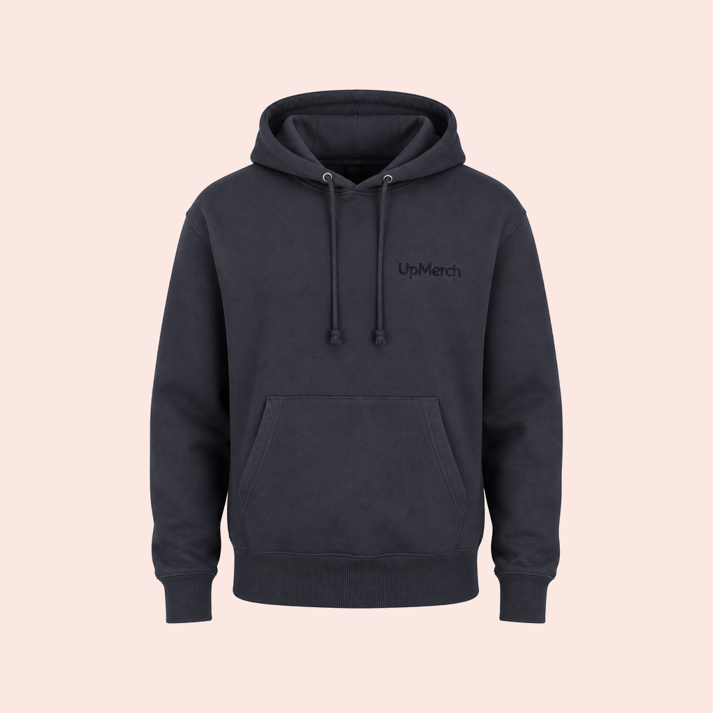 Reverse Weave Garment-Dyed Hooded Sweatshirt
