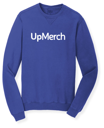 Beach Wash Garment-Dyed Crewneck Sweatshirt PC098