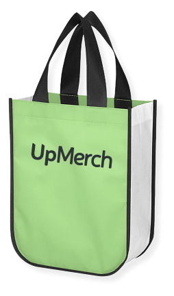 Lola Laminated Non-Woven Shopper Tote Bag